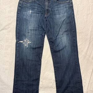 Tattooers Jeans - Lucky Brand Vintage Straight Blue Jeans